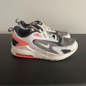 Nike Kids' 2Y Air Max Gray White Pink Athletic Sneakers size 2
